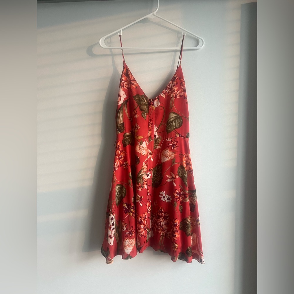 Lulus Tropical Mini Dress
